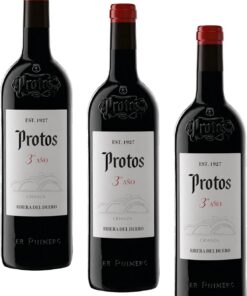 Protos Crianza D.O. Ribera del Duero, 75cl (Paquete de 3)