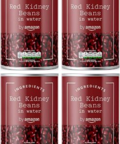 by Amazon Alubia Roja En Agua, 400g (Paquete de 4)