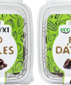 Drasanvi ECOSANA | Dátil Entero Ecológico | Formato 200gr (Paquete de 2)