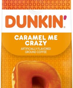 Dunkin' Donuts Bakery Series Ground Coffee, Caramel Cake, 11 oz
