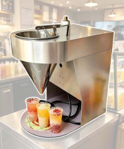 Comercial Hacer Perlas Tapioca de Té con Tamaño Velocidad Ajustables | Máquina para Hacer Perlas de Té de Burbujas Fabricante de Perlas Bobas para Bubble Tea,Milk Tea