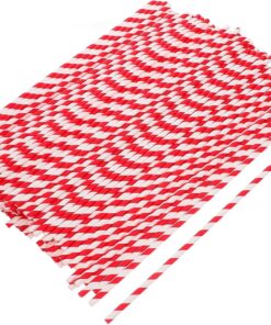 GANAZONO Algodón de Azúcar Accesorios Esenciales 100 Conos de Papel Rojo Biodegradables para Máquina de Algodón para Fiestas y Eventos Escolares