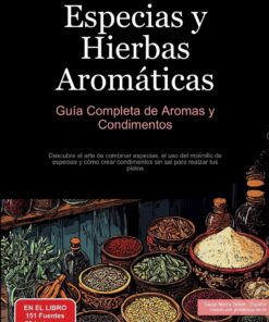 Especias y Hierbas Aromáticas: Guía Completa de Aromas y Condimentos:Descubre el arte de combinar especias, el uso del molinillo de especias y cómo crear condimentos sin sal para realzar tus platos