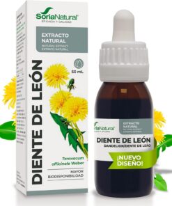 Soria Natural Extracto de Diente de León - Apoya la Salud del Hígado, Ayuda en la Digestión, Detox, Función Hepática - Extracto Herbal Natural - Botella con 50ml