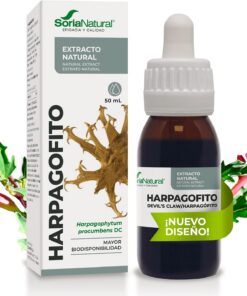 Soria Natural Extracto de Harpagofito - Apoya la Salud de las Articulaciones, Ayuda a Reducir la Inflamación, Favorece la movilidad y flexibilidad - Antiinflamatorio Natural - Botella 50 ml