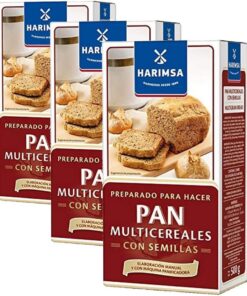 Harimsa Preparado Pan Multicereales 500 g (Paquete de 3)