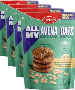 ALL MY Avena 170g Cierre ZIP (Paquete de 4)