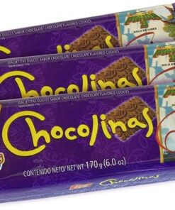 PACK de 3 Galletitas CHOCOLINAS de Chocolate de BAGLEY. Las autenticas galletitas Argentinas. Pack especial Chocotorta.