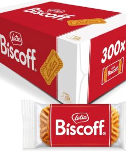 Lotus Biscoff Galletas | 300 Galletas Envueltas Individualmente (1,88 kg) | Vegano | Ingredientes de Origen Natural | Sin Colorantes ni Aromas Añadidos