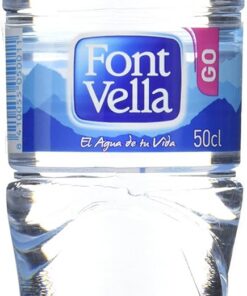 Font Vella - Agua Mineral Natural - 0,5 L - [confezione da 8]