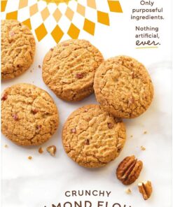 Molinos simples - Naturalmente sin gluten tostado Pecan de galletas crujientes - 5.5 oz.
