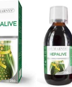 Hepalive MARNYS - Détox - Normal Función Hepática y del Aparato Gastrointestinal - Extracto Alcachofa, Remolacha, Vitaminas - 250ml (Paquete de 2)