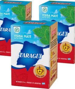 Taragui Yerba Mate Tradicional en Bolsitas 120 g - El tiempo de maduración es de 12 meses - Yerba Mate Argentina