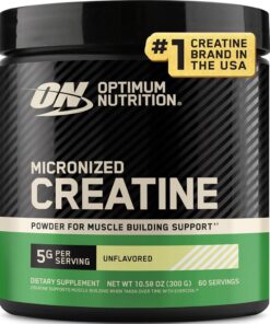 Optimum Nutrition Micronized Polvo Creatina Monohidrato sin Sabor - 317 gr