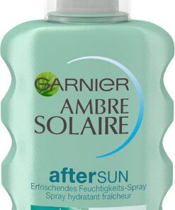 Garnier Ambre Solaire Después de aerosol Sun / Calmante Hidratante Spray con extracto de cactus (24 humedad - dermatológicamente probado) Paquete de 1 - 200 ml