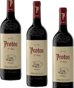 Protos Reserva, Vino Tinto, D.O. Ribera del Duero 75cl (Paquete de 3)