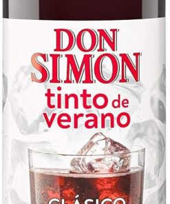 Don Simon Tinto de Verano sin Alcohol, 1500ml (Paquete de 6)
