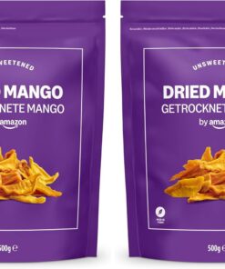 by Amazon Mango Deshidratado - 500g (Paquete de 2)