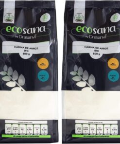 HARINA ARROZ INTEGRAL BIO 500G ECOSANA (Paquete de 2)