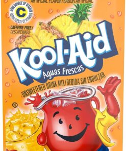 Kool Aid Piña Pineapple, preparado para bebidas de piña de 3.9g