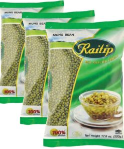 Raitip Paquete de Frijoles Mungo de 1 x 500 Gr 500 g (Paquete de 3)