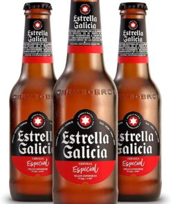 CERVEZA ESTRELLA DE GALICIA ESPECIAL LAGER PACK 24 BOTELLAS 33CL