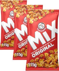 Matutano Seed mix Tostadas al Horno, snack de frutos secos, formato individual, 115 gramos (Paquete de 3)