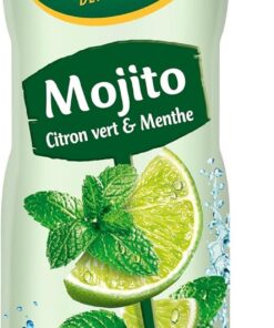 Teisseire Jarabe Mojito para Bebida Refrescante, Cócteles, Bidón Reciclable 60cl