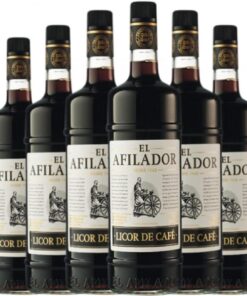 Orujo El Afilador El Afilador Licor de Café 70 cl (Caja de 6 Botellas de 70 cl)