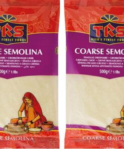 TRS, Harina de sémola gruesa, (1 X 500 GR) (Paquete de 2)