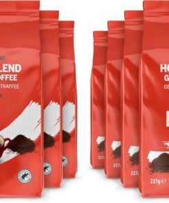 by Amazon - Café mezcla molido Classic, tueste medio, certificado Rainforest Alliance, 227 g (Paquete de 12)