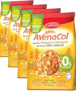 Cuétara Avenacol Rústica 0% Azúcares 250g (Paquete de 4)
