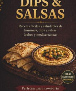 Dips & Salsas: Recetas fáciles y saludables de hummus, dips y salsas árabes y mediterráneas