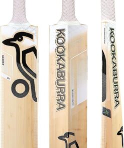 Kookaburra Ghost 3.1 Cricket Bat Bate, Unisex, Blanco, Mango Corto