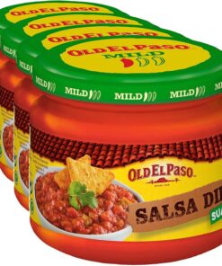 Old el Paso Salsa Mexicana, Frasco 312 g (Paquete de 4)