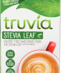 TRUVIA Edulcorante natural cero calorías, 40 unidades
