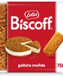 Lotus Biscoff Galleta Caramelizada Molida | Vegano | 750g | Ingredientes de Origen Natural | Sin Colorantes ni Aromas Añadidos
