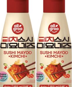 ALLGROO Mayonesa para sushi, Kimchi - 1 x 150 ml (Paquete de 2)