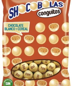 Lacasa Grageas de Cereal con Chocolate Blanco - 1000 gr