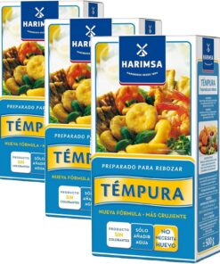 Harina Tempura Para Rebozar 500 g Sin Huevo (Paquete de 3)