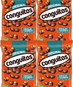 Conguitos, Fruto seco cubierto de chocolate - 4 de 1000 gr. (Total 4000 gr.)