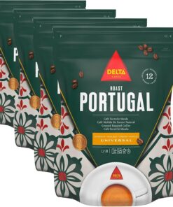 Delta Portugal - Café Molido Natural- 220 GR (Paquete de 4)