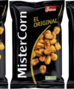 Grefusa Maíz Frito Mistercorn Original, 160g (Paquete de 3)