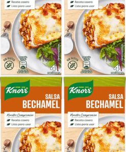 Knorr Salsa Bechamel Ambiente 500ml (Paquete de 4)