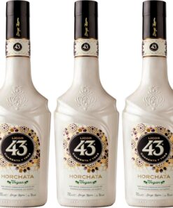 LICOR 43 Horchata, Fusión Licor 43 y Horchata Valenciana, Licor Sin Lactosa y Sin Gluten, 700 ml (Paquete de 3)