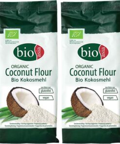 Bioasia Harina De Coco Bio 250 g (Paquete de 2)