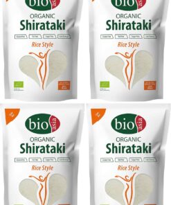 Miyata Shirataki, Arroz De Harina De Konjac, Bio 270 g (Paquete de 4)