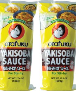 Otafuku Salsa Yakisoba 500 g (Paquete de 2)
