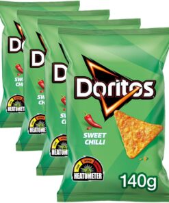 Doritos Chilli, 140g (Paquete de 4)