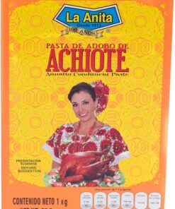 Achiote La Anita Especia Colorante para Cochinita Pibil Comida mexicana Especia para Carnes - 1 kg
